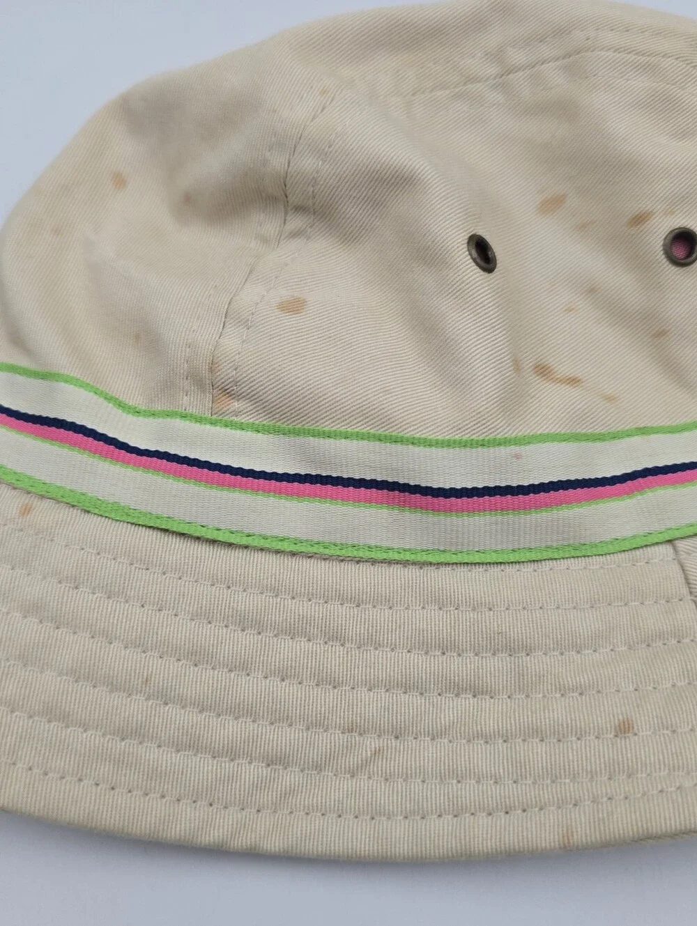Unbranded Reversible Beige/Pink Bucket Hat